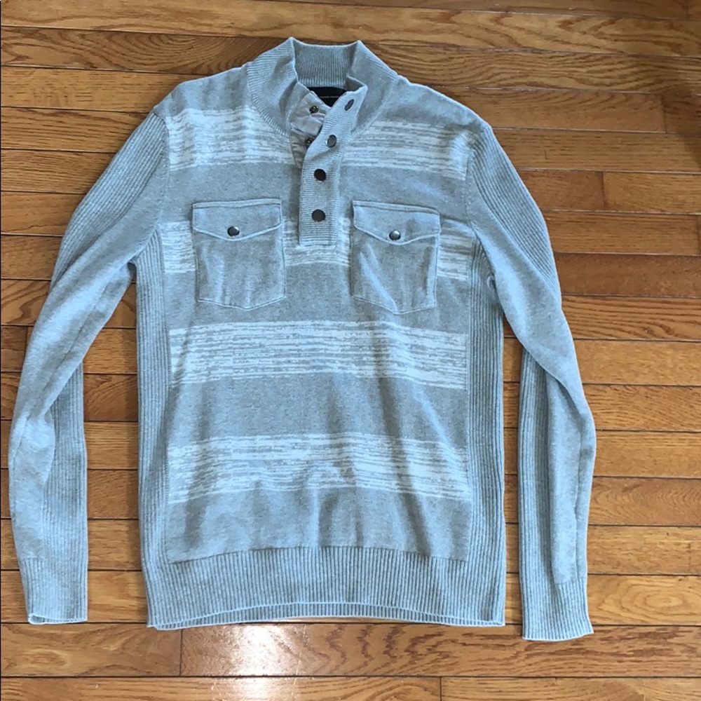 INC International Men’s Gray Sweater, Medium